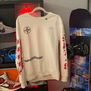 Authentic Off-White Impressionism sweater